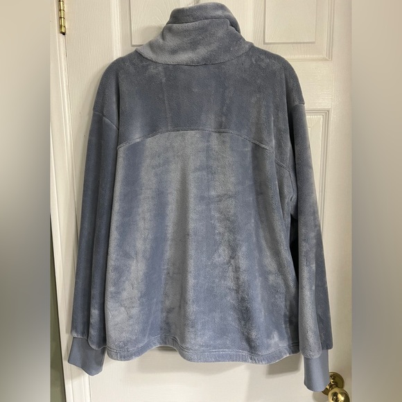 Athleta Recover Cozy Karma Full Zip Up in Ice Blue XL NEW - Picture 2 of 8